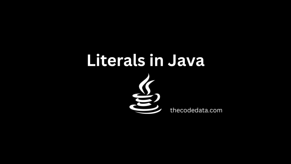 Literals in java